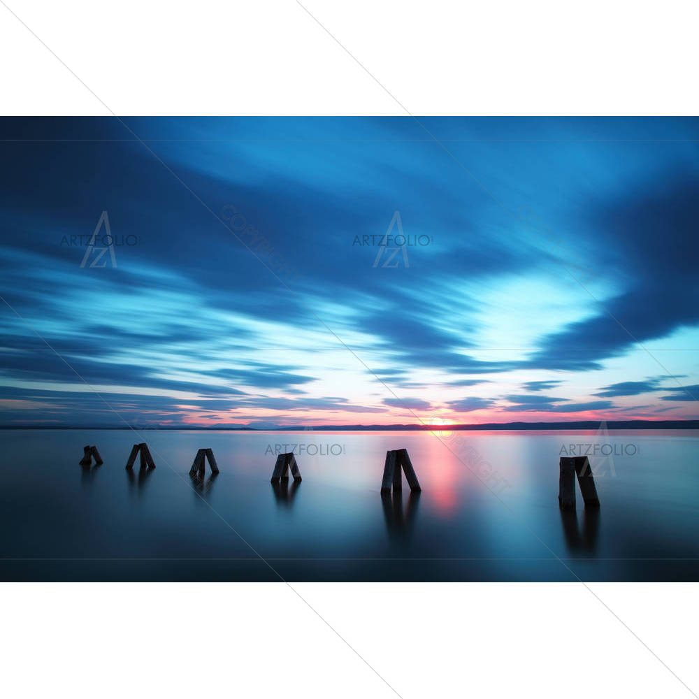Ocean Sunset — Landscapes custom art by ArtzFolio