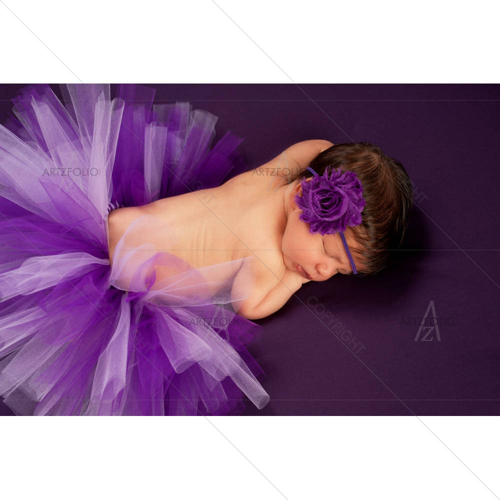 Newborn Baby Girl D10 — Baby custom art by ArtzFolio