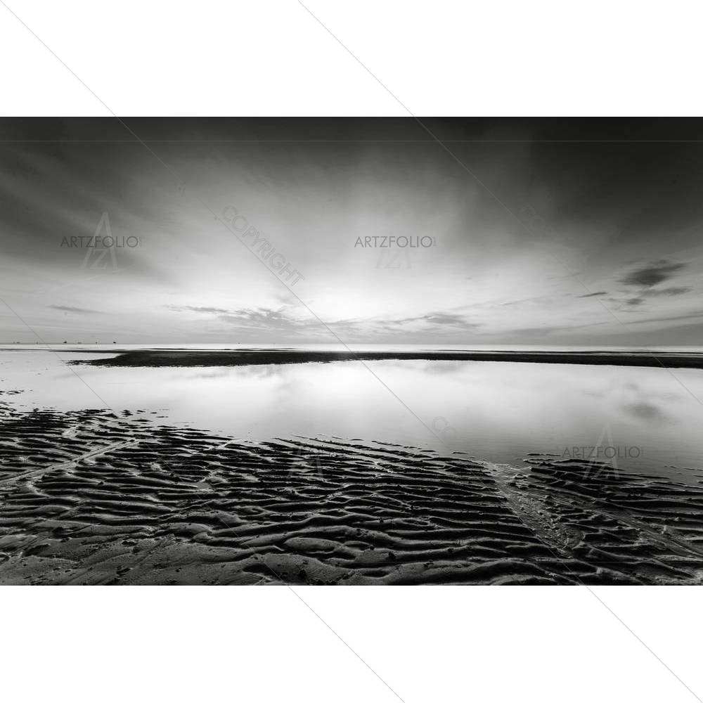 Sunrise At The Beach — custom-size art design 5006079