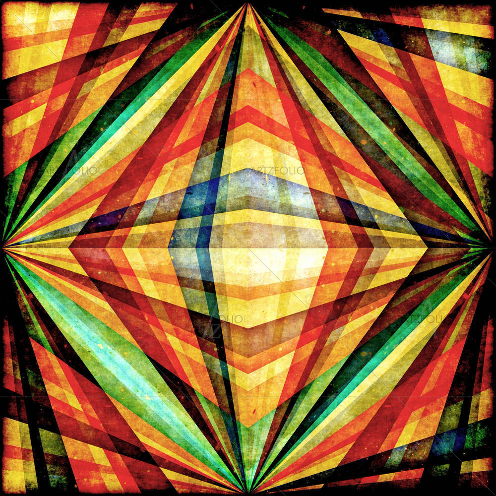 Multicolor Stripes — custom-size art design 5006116