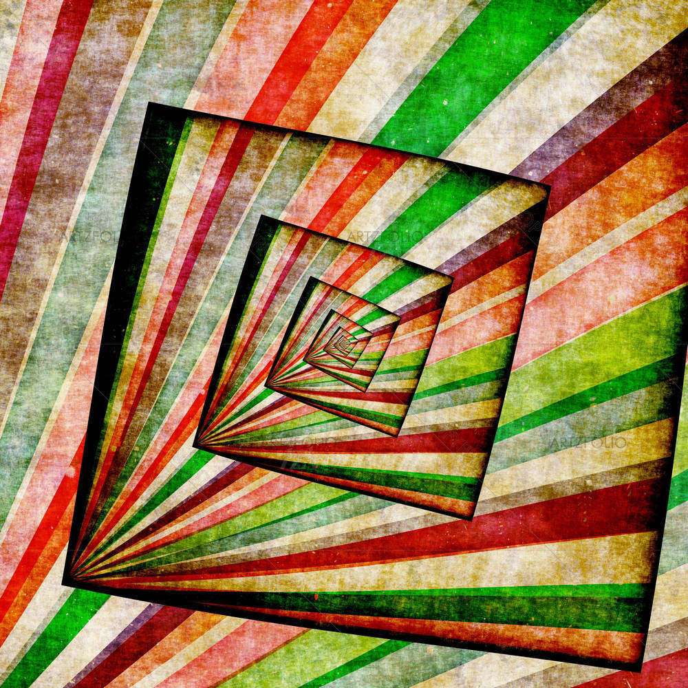 Colour & Shape Mix D3 — custom-size art design 5006117
