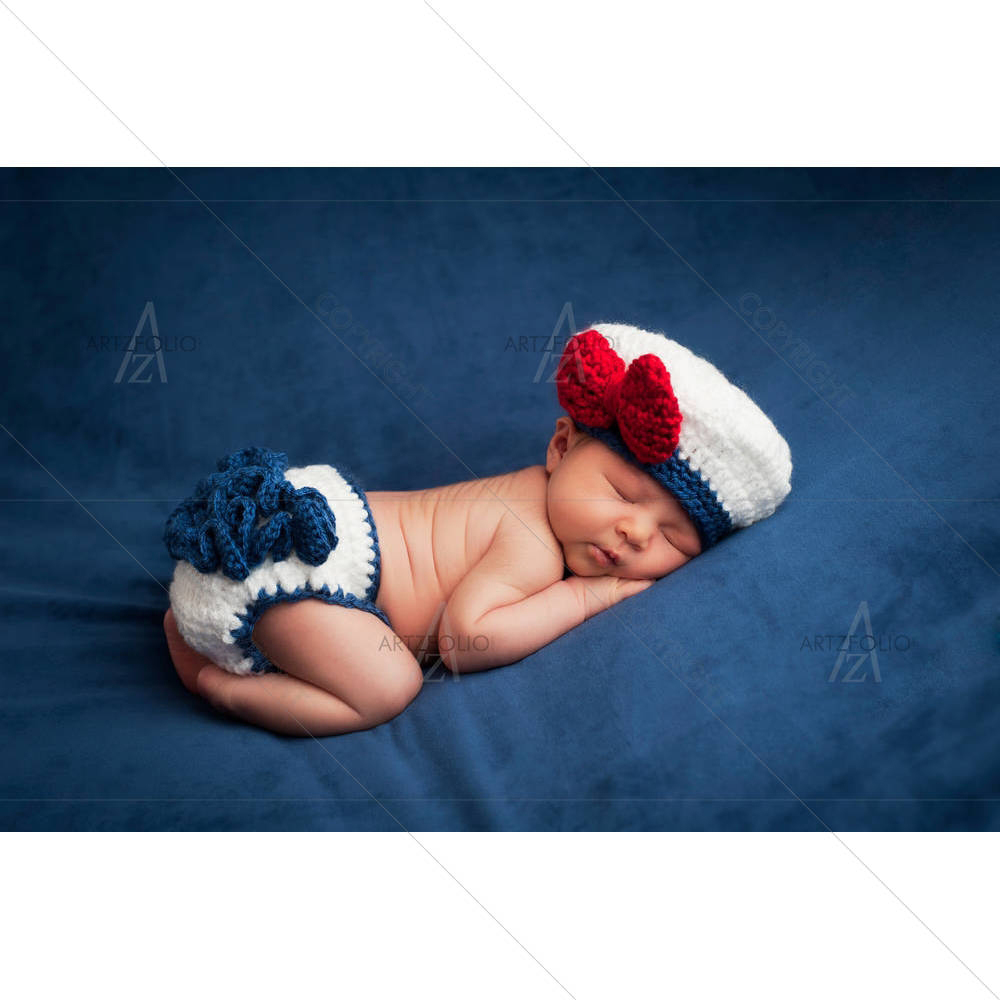 Newborn Baby Boy D4 — custom-size art design 5006124