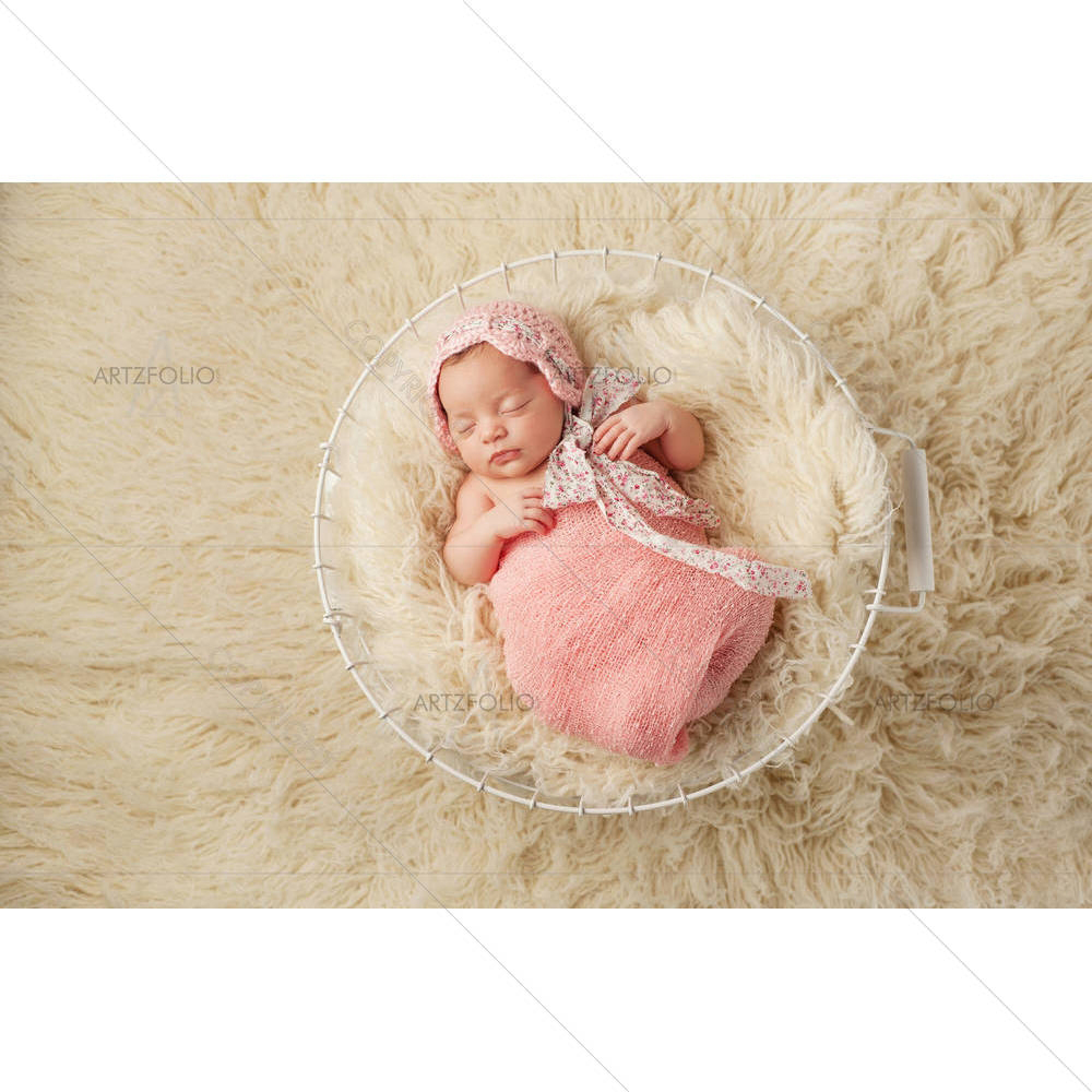 Newborn Baby Girl D18 — custom-size art design 5006242
