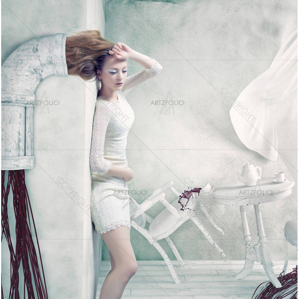 Concept of Industrial Rapunzel — custom-size art design 5006296
