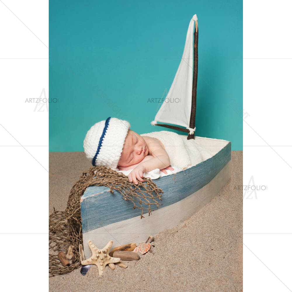 Newborn Baby Boy D17 — custom-size art design 5006308