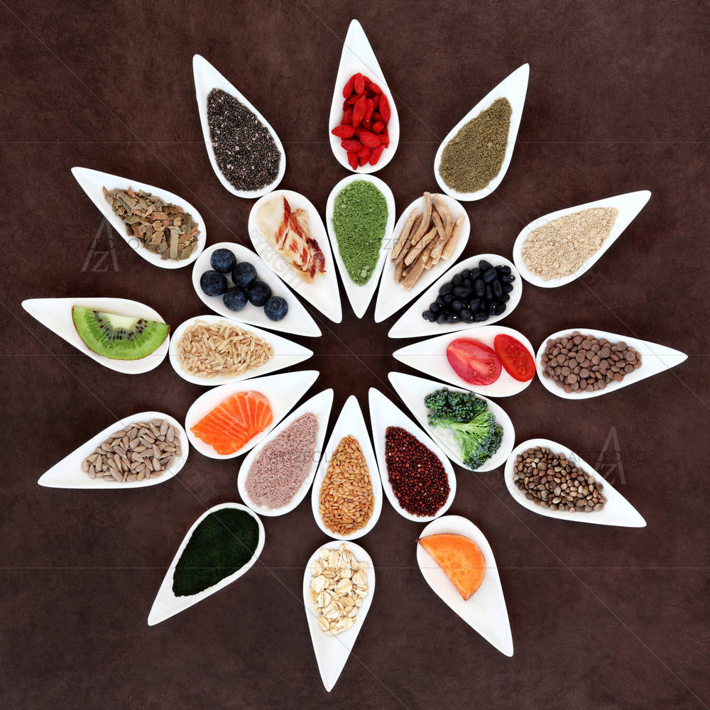 Food Selection Art Display D3 — custom-size art design 5006415