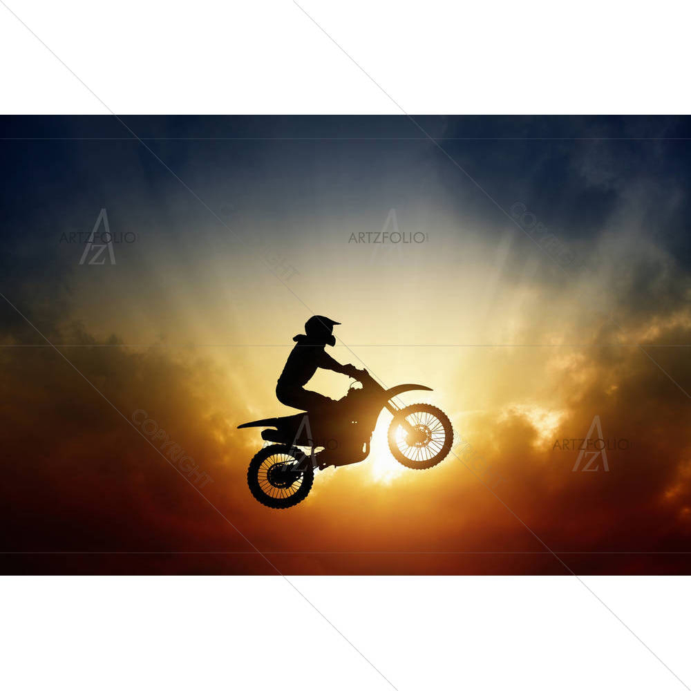 Extreme Sports Biker — custom-size art design 5006417
