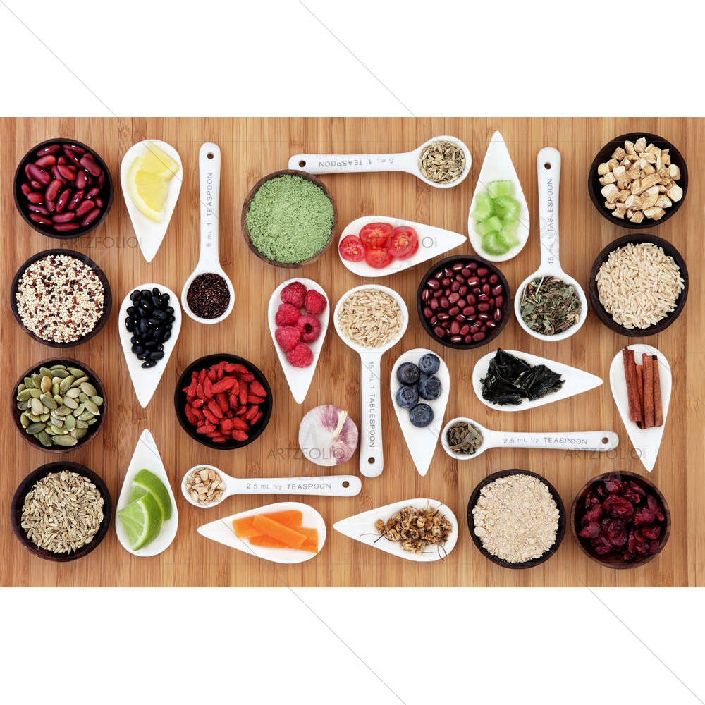 Large Food Selection Display D1 — custom-size art design 5006453