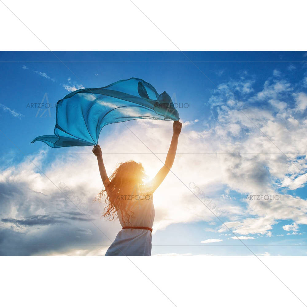Young Woman D8 — custom-size art design 5006473