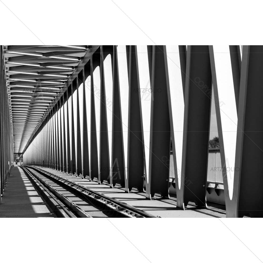 Railway Bridge — custom-size art design 5006485