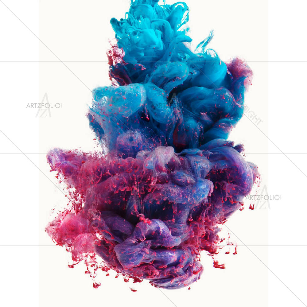 Motion Color Ink Drop D1 — custom-size art design 5006545