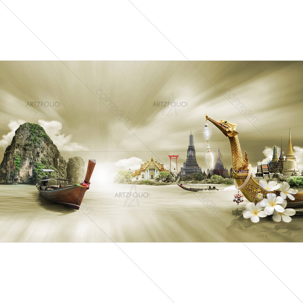 Thailand Concept — custom-size art design 5006571