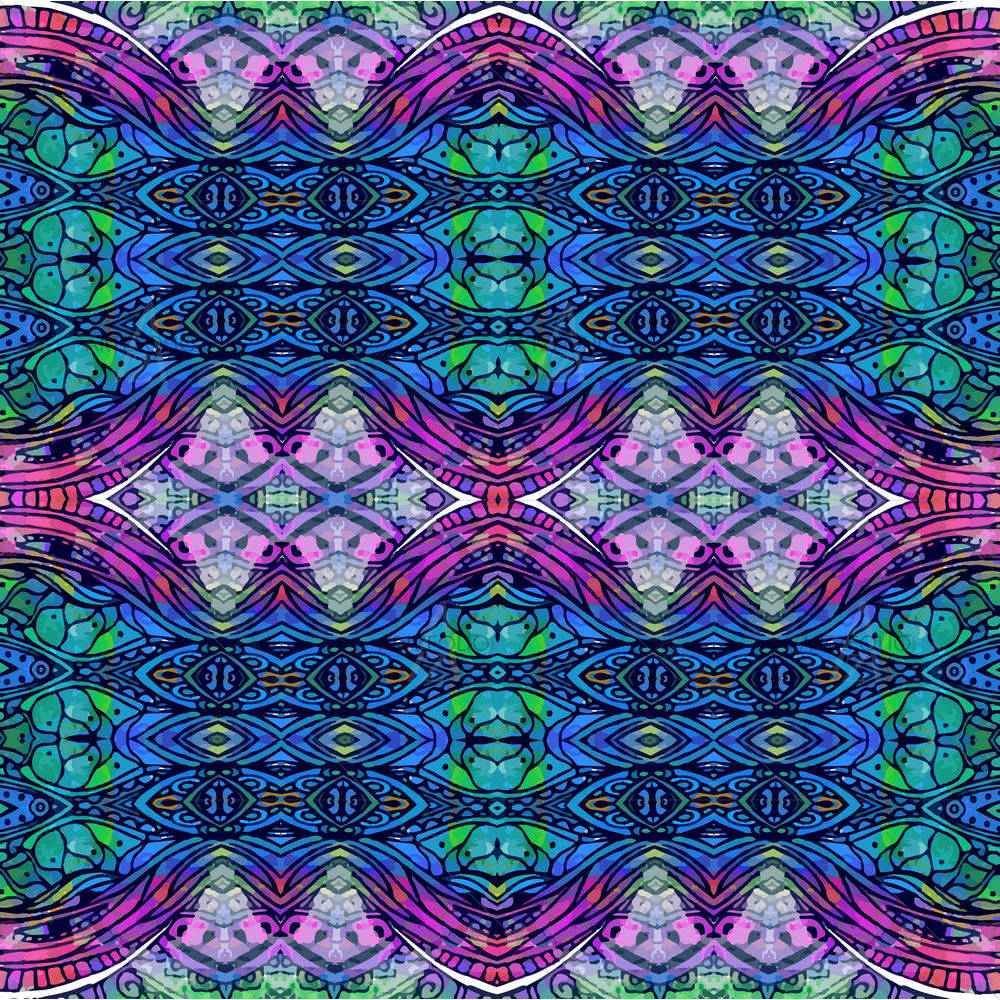 Abstract Traditional Motif — custom-size art design 5006613