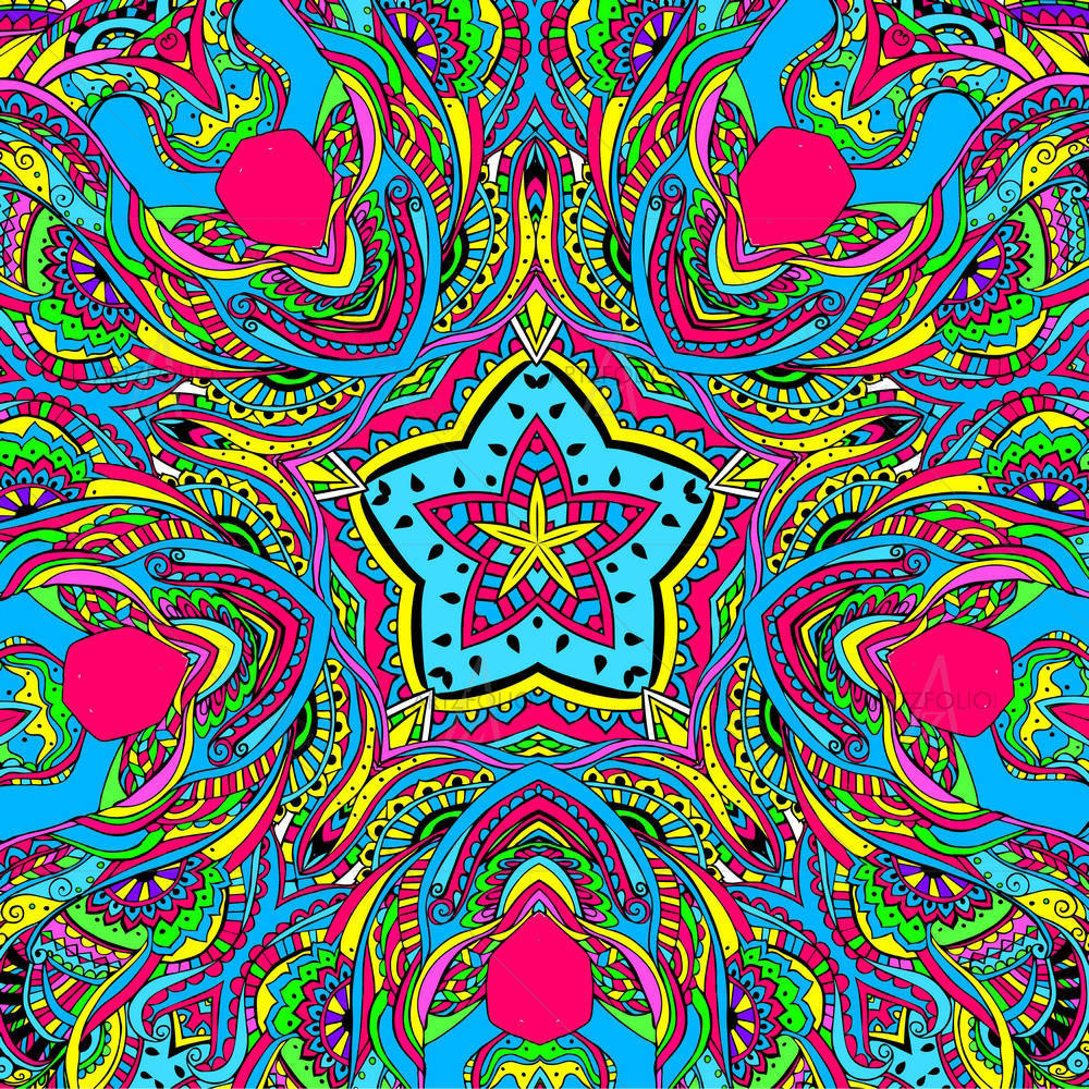 Traditional Motif Element D4 — custom-size art design 5006614