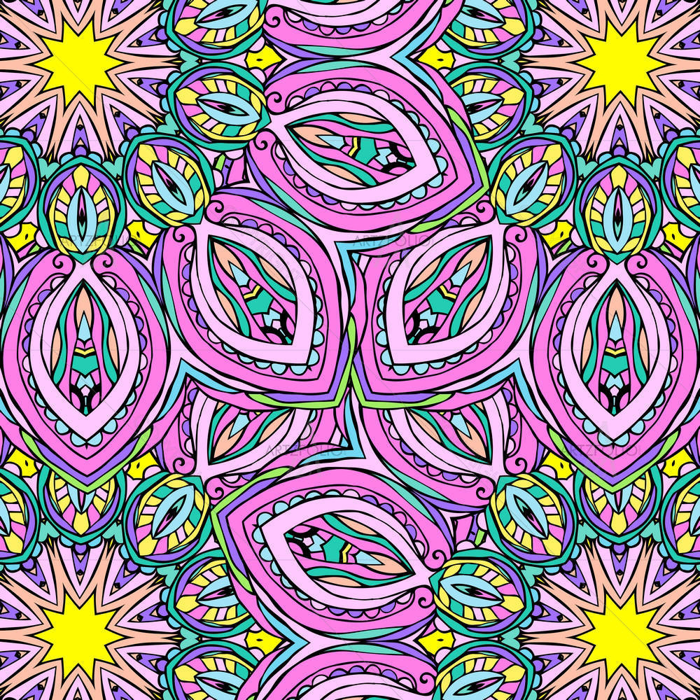 Traditional Motif Element D10 — custom-size art design 5006620