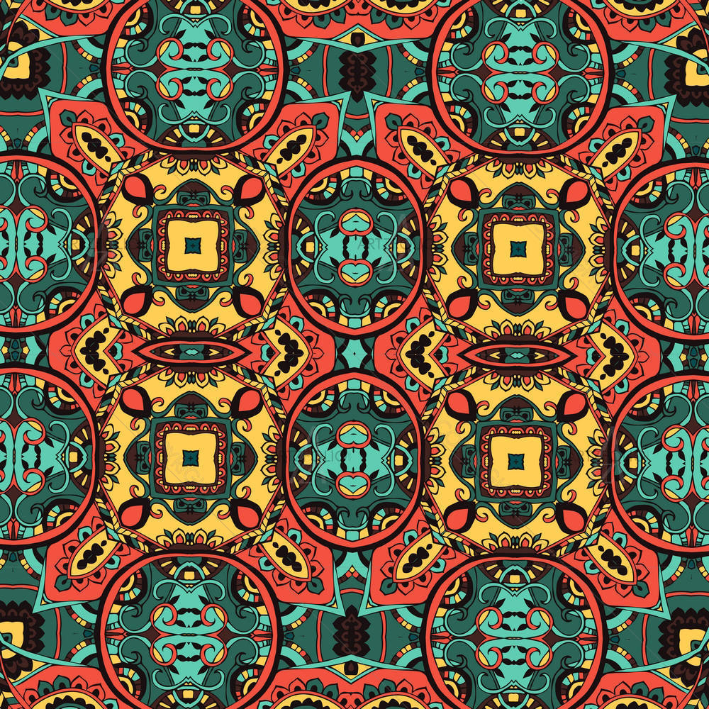 Traditional Motif Elements D1 — custom-size art design 5006653