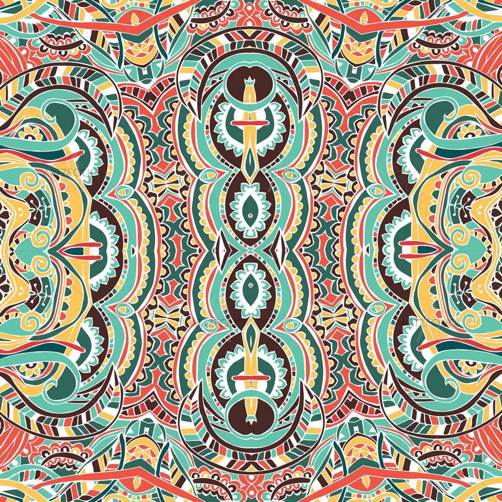 Traditional Motif Elements D2 — custom-size art design 5006654