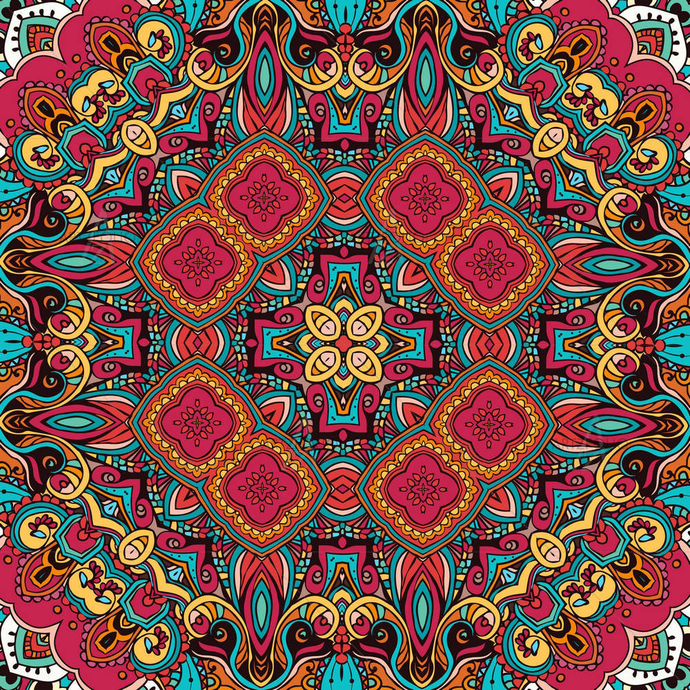 Traditional Motif Elements D3 — custom-size art design 5006655