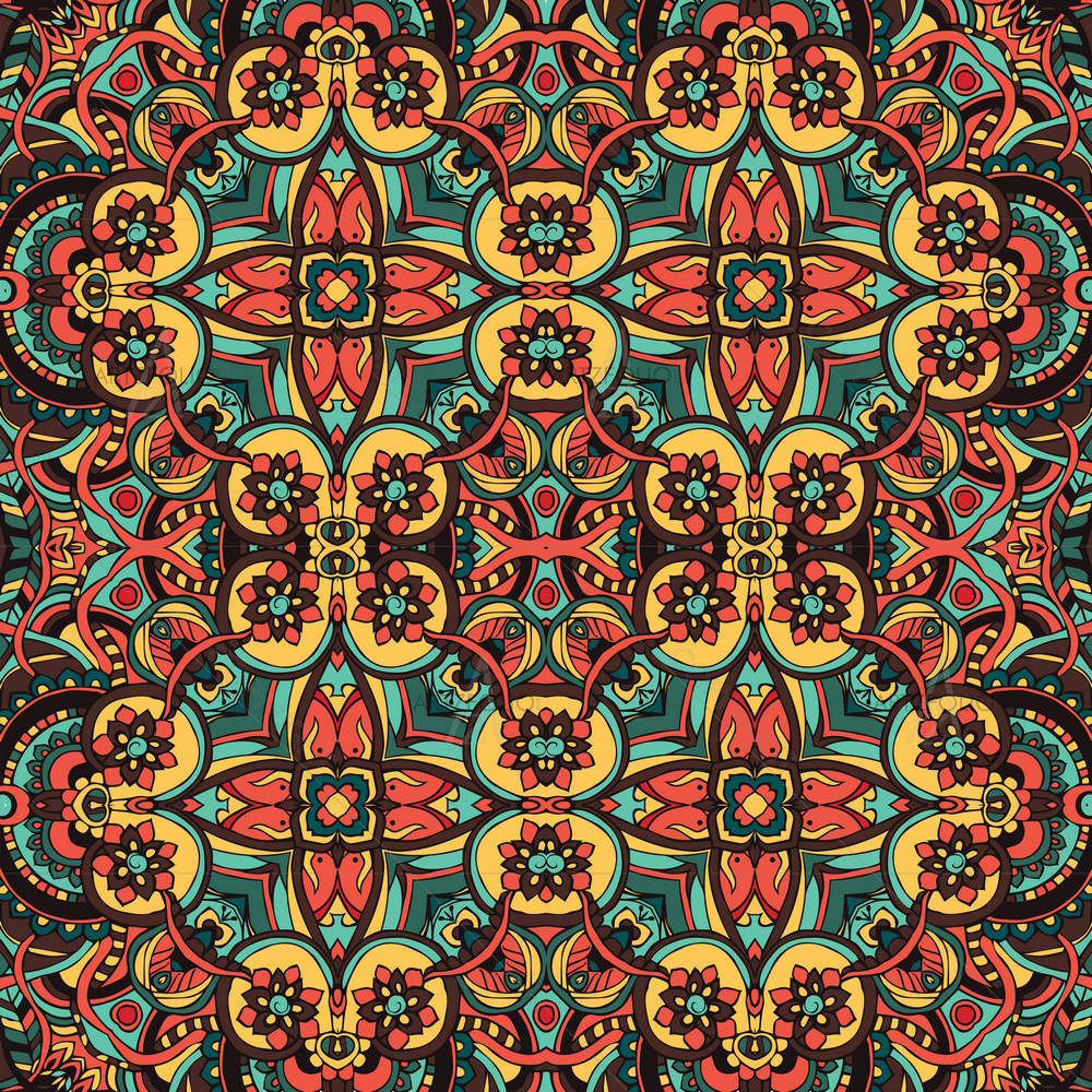 Traditional Motif Elements D4 — custom-size art design 5006656