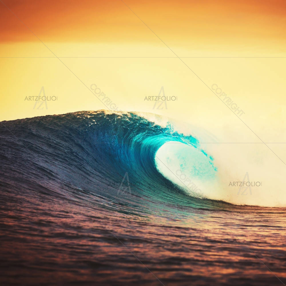 Ocean Wave — Automobiles custom art by ArtzFolio