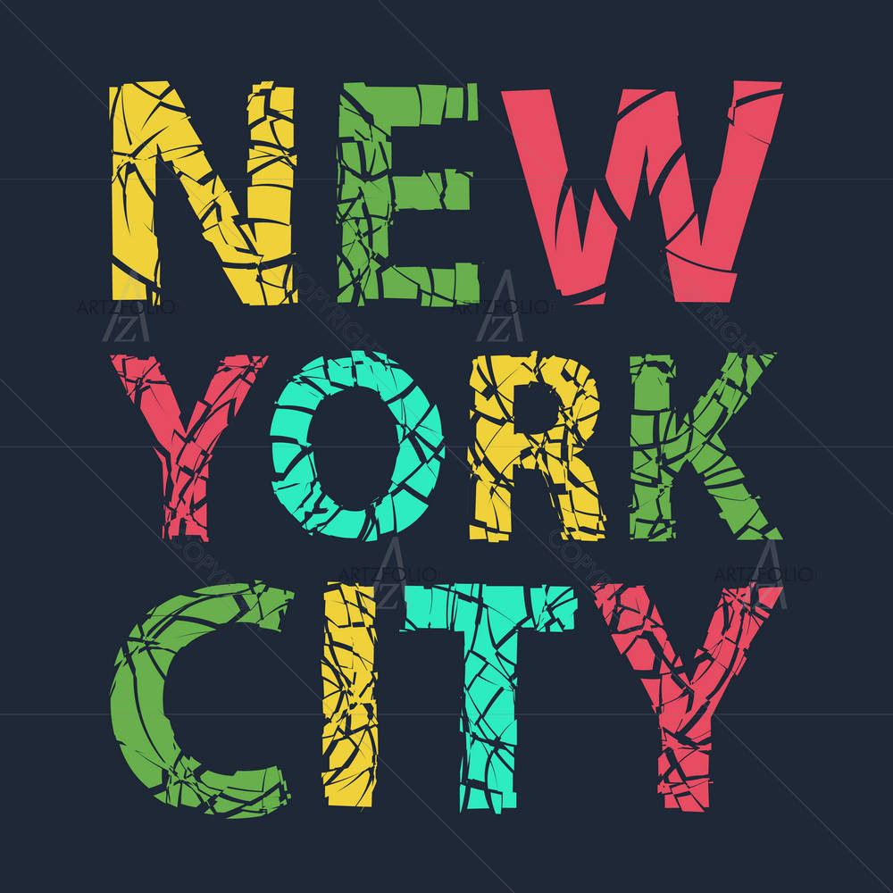 New York, USA D2 — custom-size art design 5006751