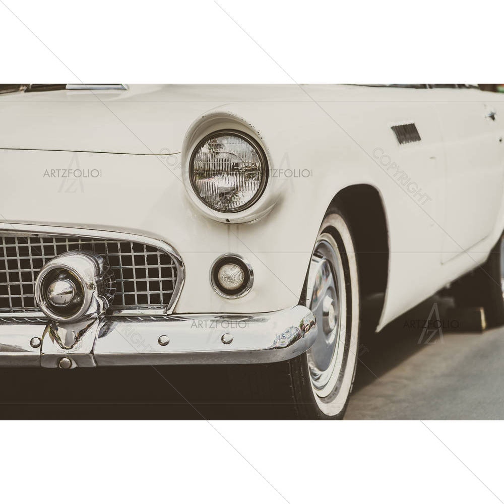 Photo of Vintage Car Headlight D1 — custom-size art design 5006761
