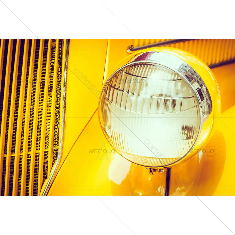 Photo of Vintage Car Headlight D3 — custom-size art design 5006773