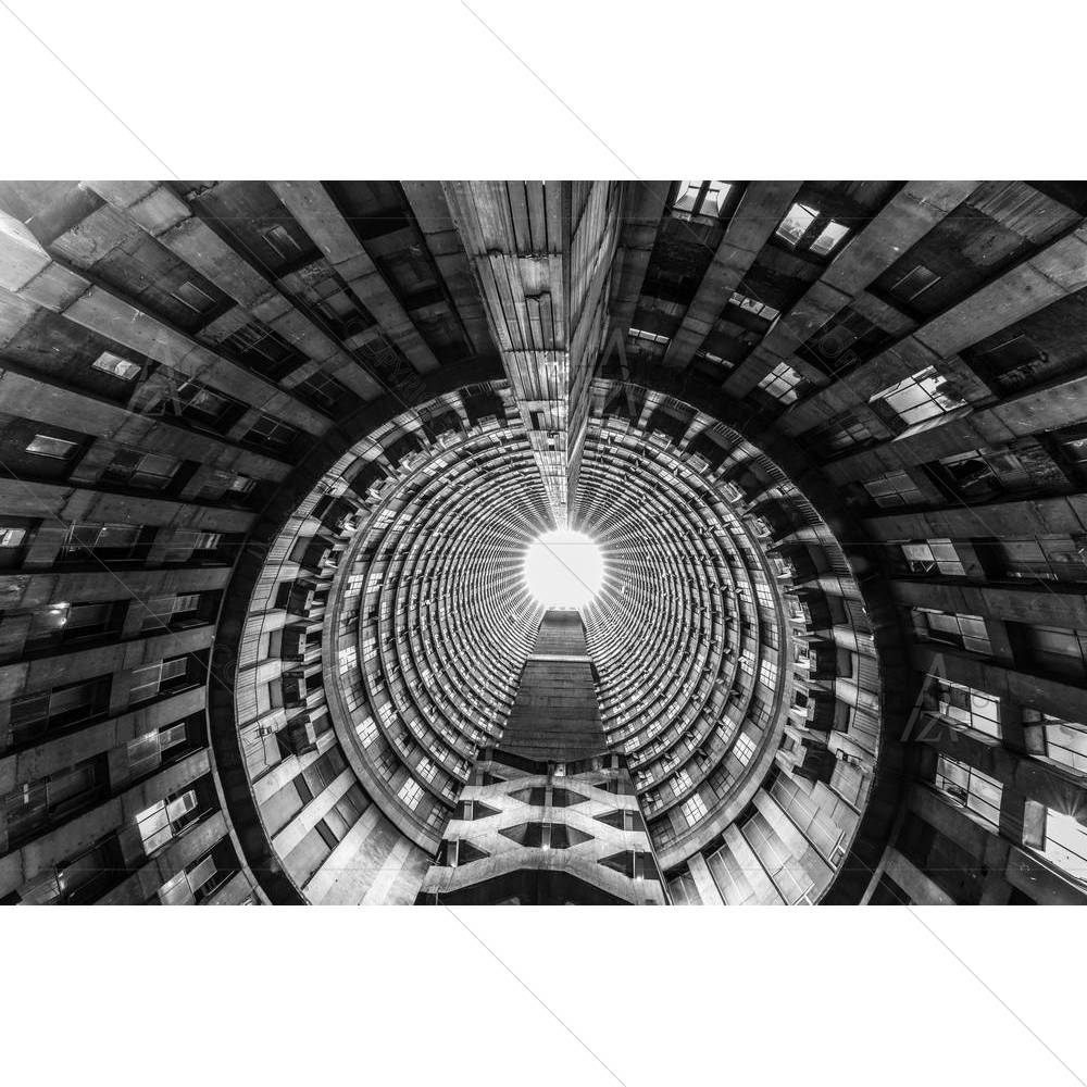 Skyscrapers in Johannesburg, South Africa — custom-size art design 5006850