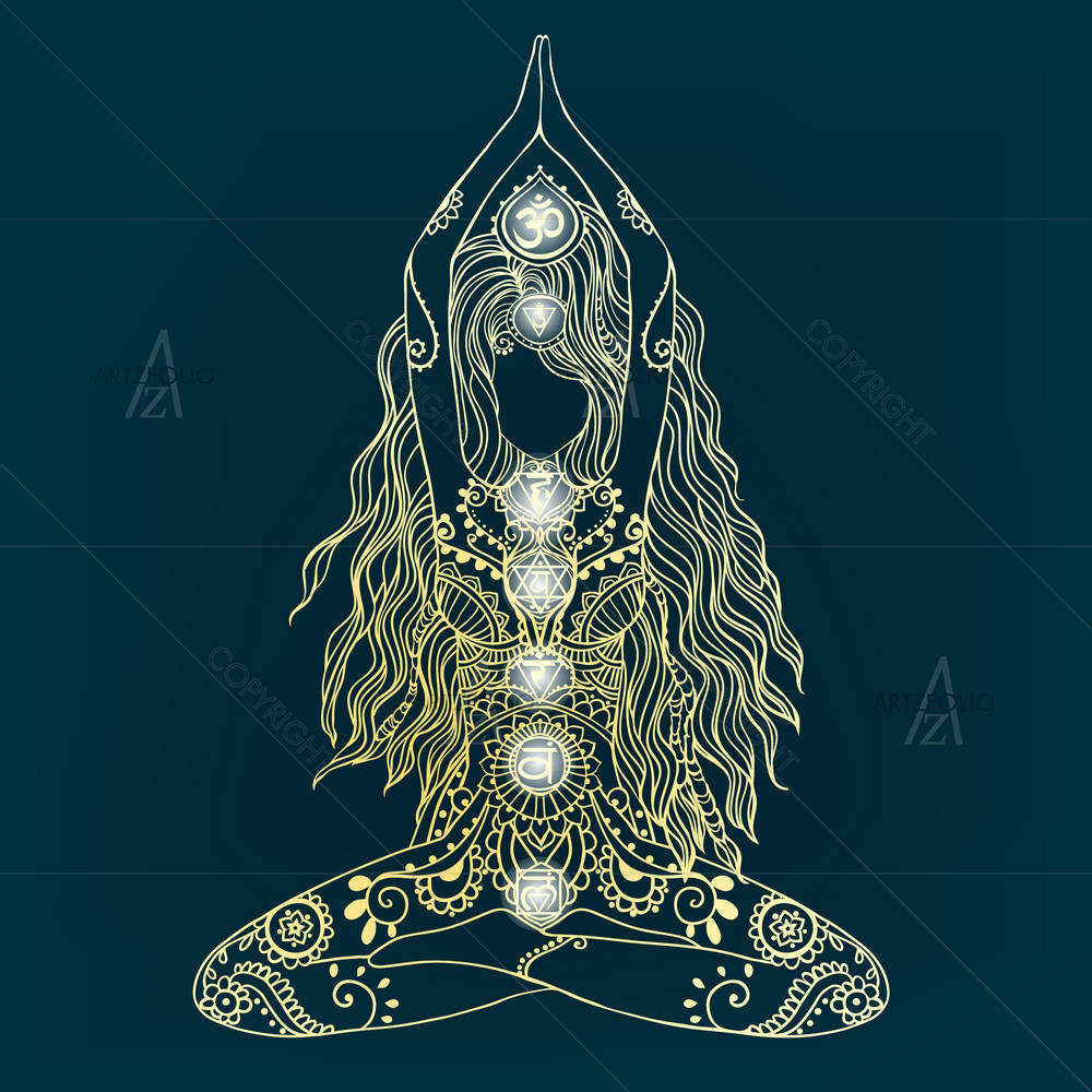Traditional Indian Arabic Art D4 — custom-size art design 5006900