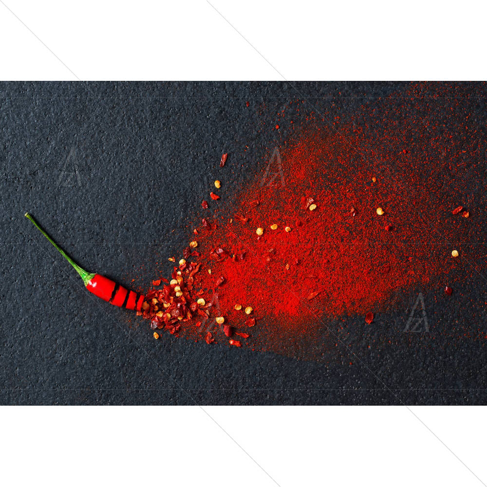 Chilli Powder Burst — Fluid marble custom art by ArtzFolio
