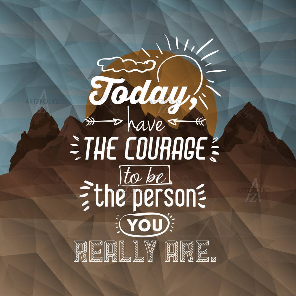 Motivational Quote D5 — Abstract custom art by ArtzFolio