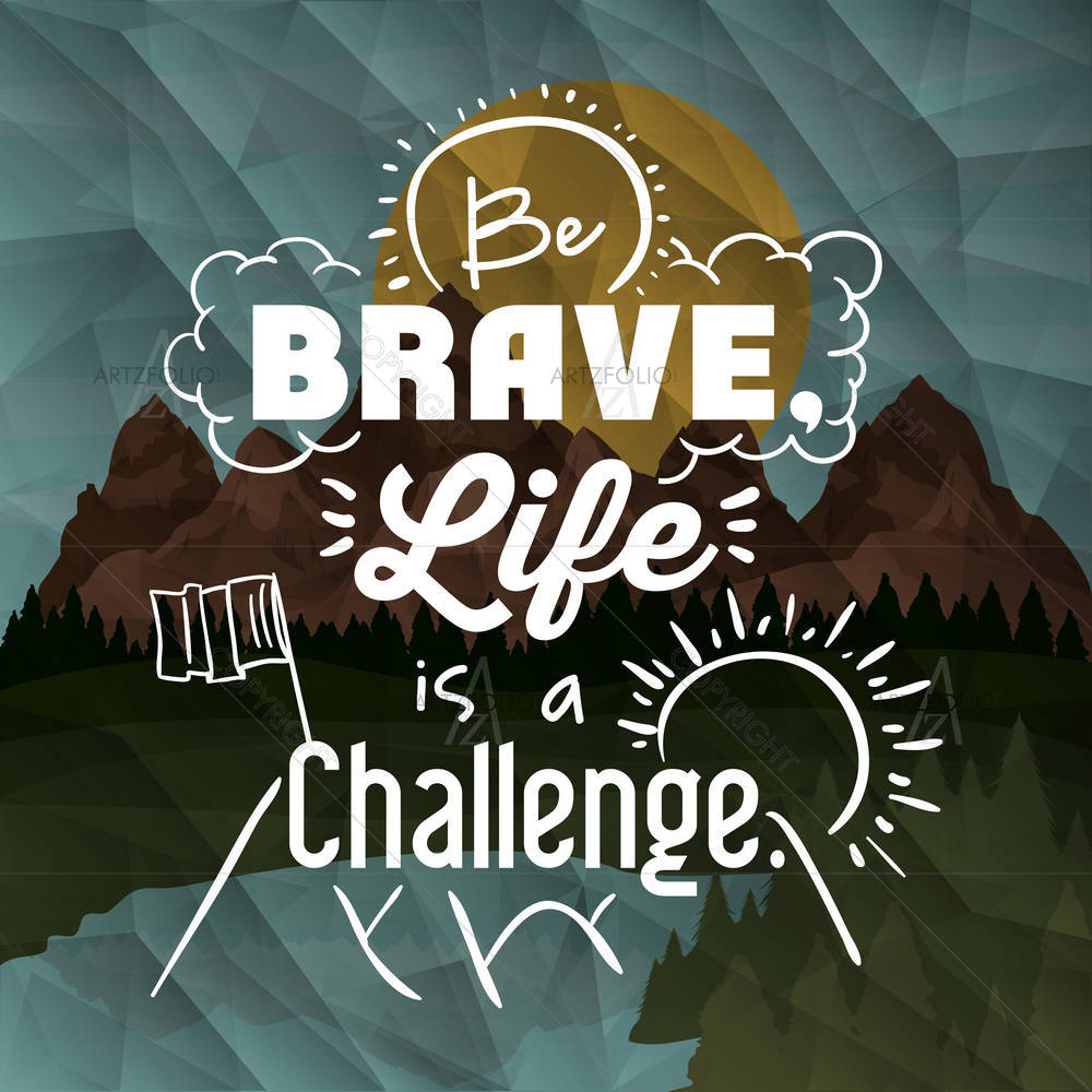 Motivational Quote D6 — Abstract custom art by ArtzFolio