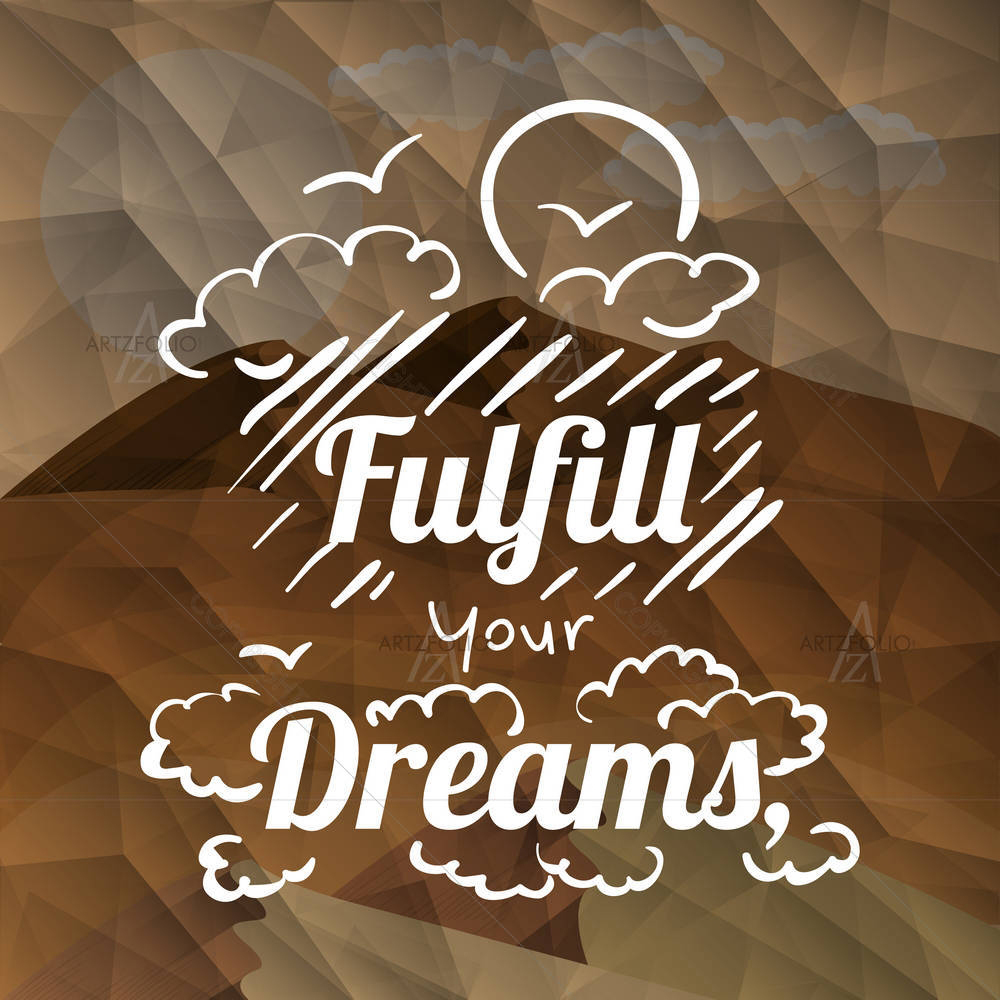 Motivational Quote D13 — custom-size art design 5006939