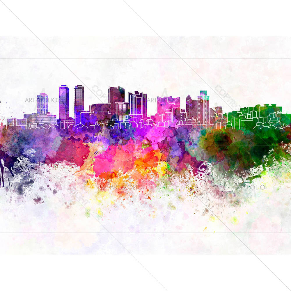 Colombo Skyline, Capital of Sri Lanka — custom-size art design 5006951