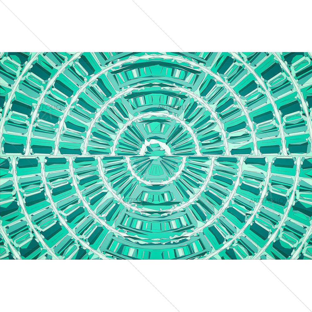 Green Abstract — Abstract custom art by ArtzFolio