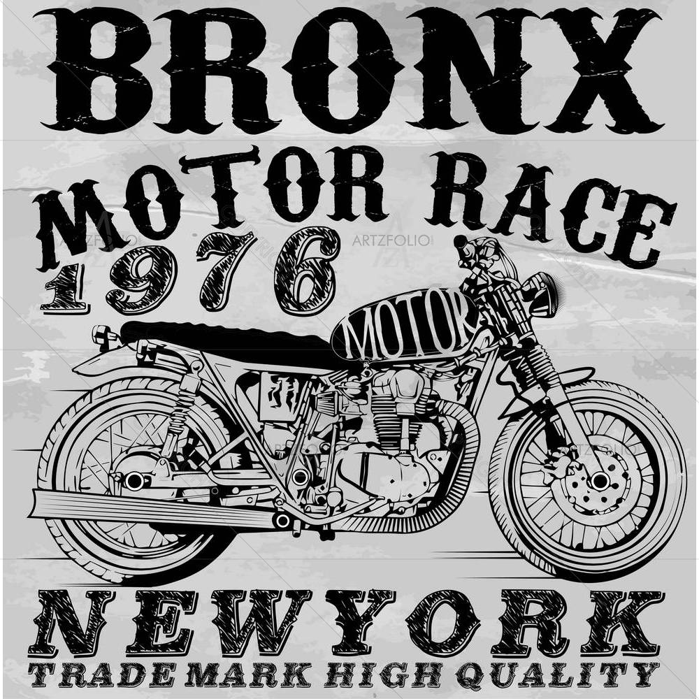 Motorcycle Graphic D1 — custom-size art design 5007031