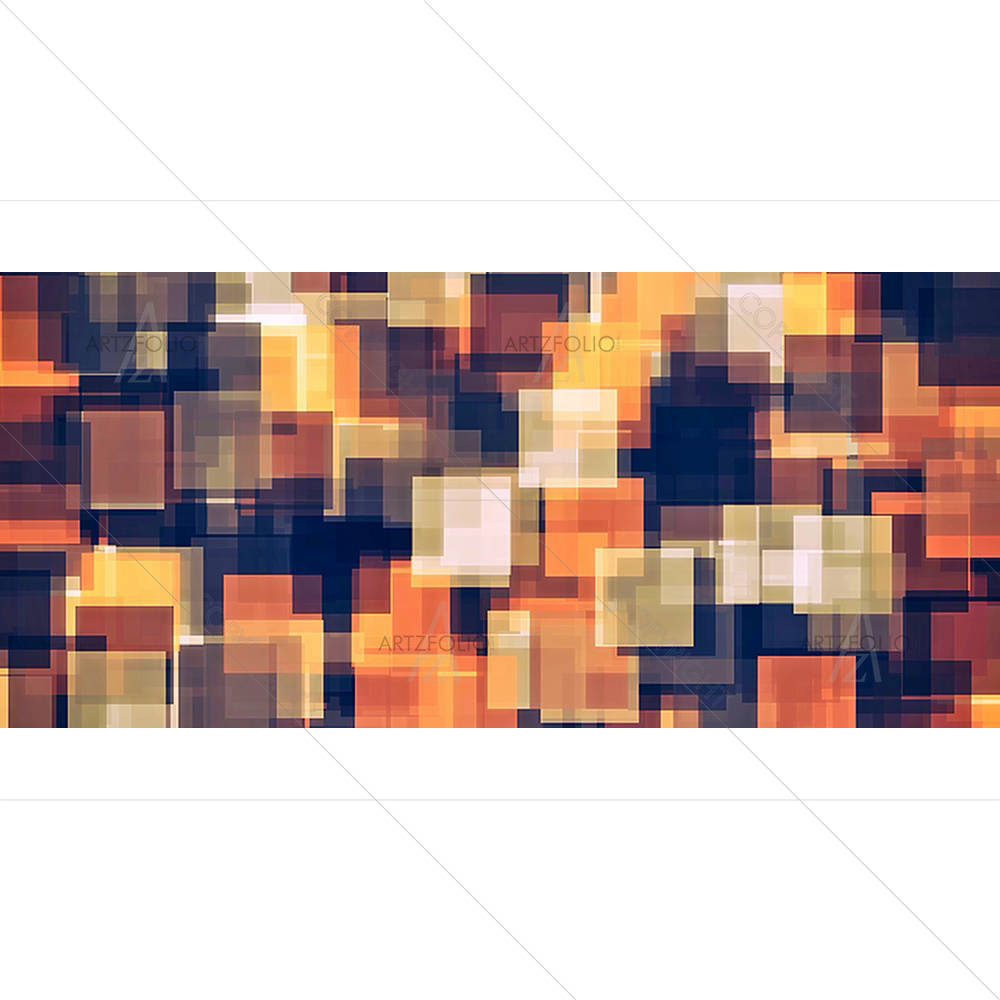 Square Abstract D2 — Abstract custom art by ArtzFolio