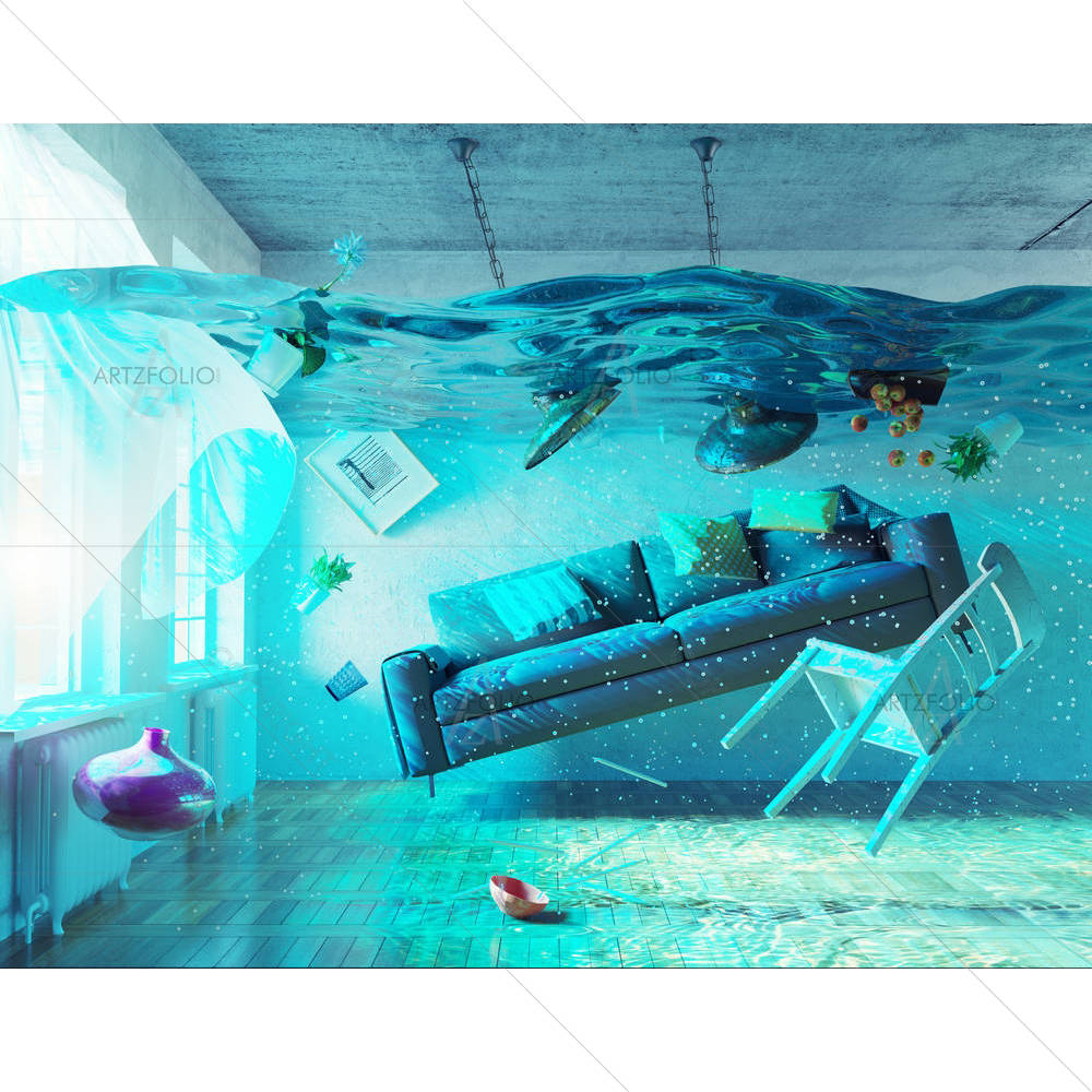 An Underwater View — custom-size art design 5007055