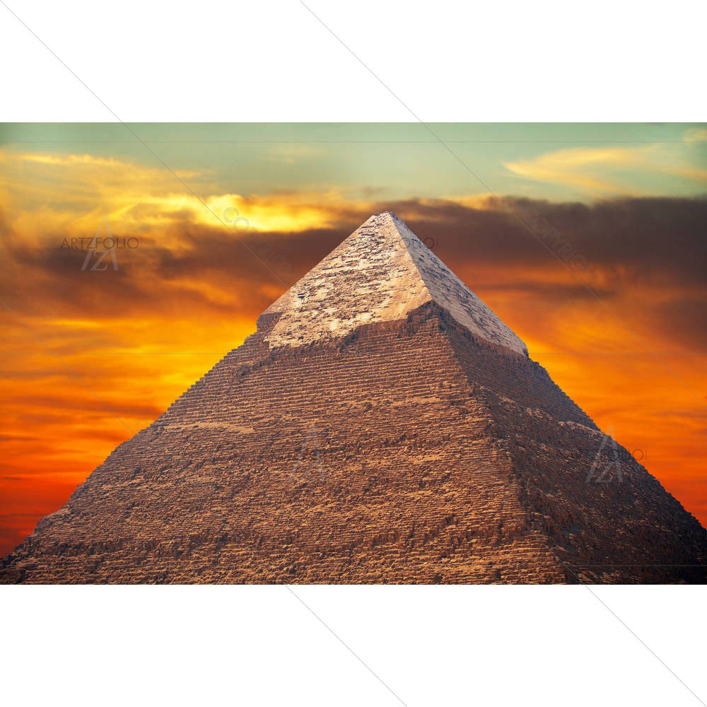 Pyramids Of The Pharaohs In Giza, Cairo, Egypt D1 — custom-size art design 5007074