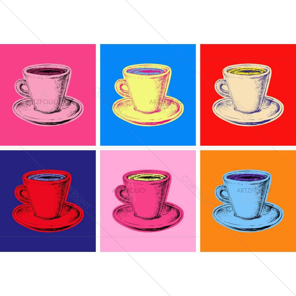 Mugs Pop Art — custom-size art design 5007078