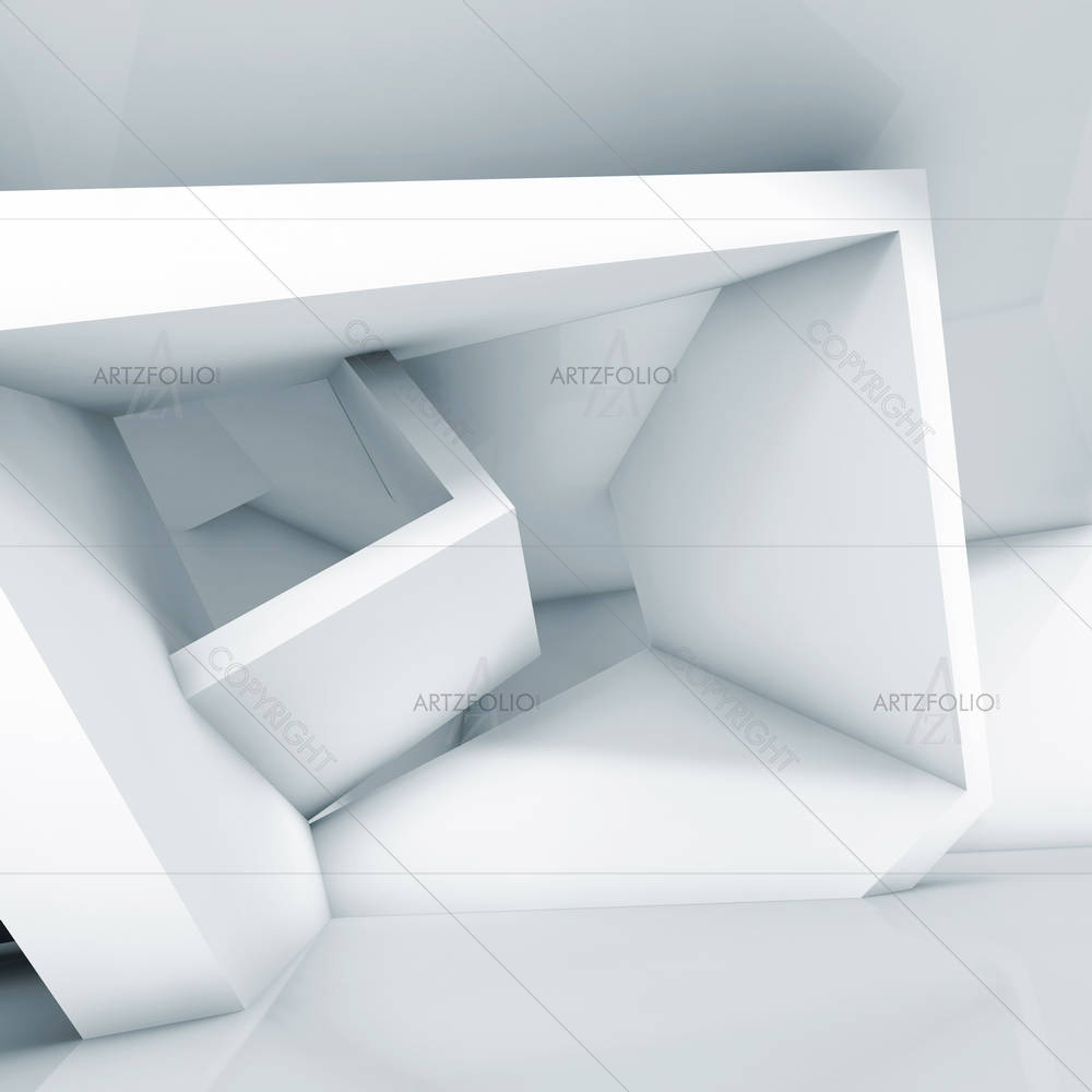 Chaotic Cubic Structures D1 — custom-size art design 5007082