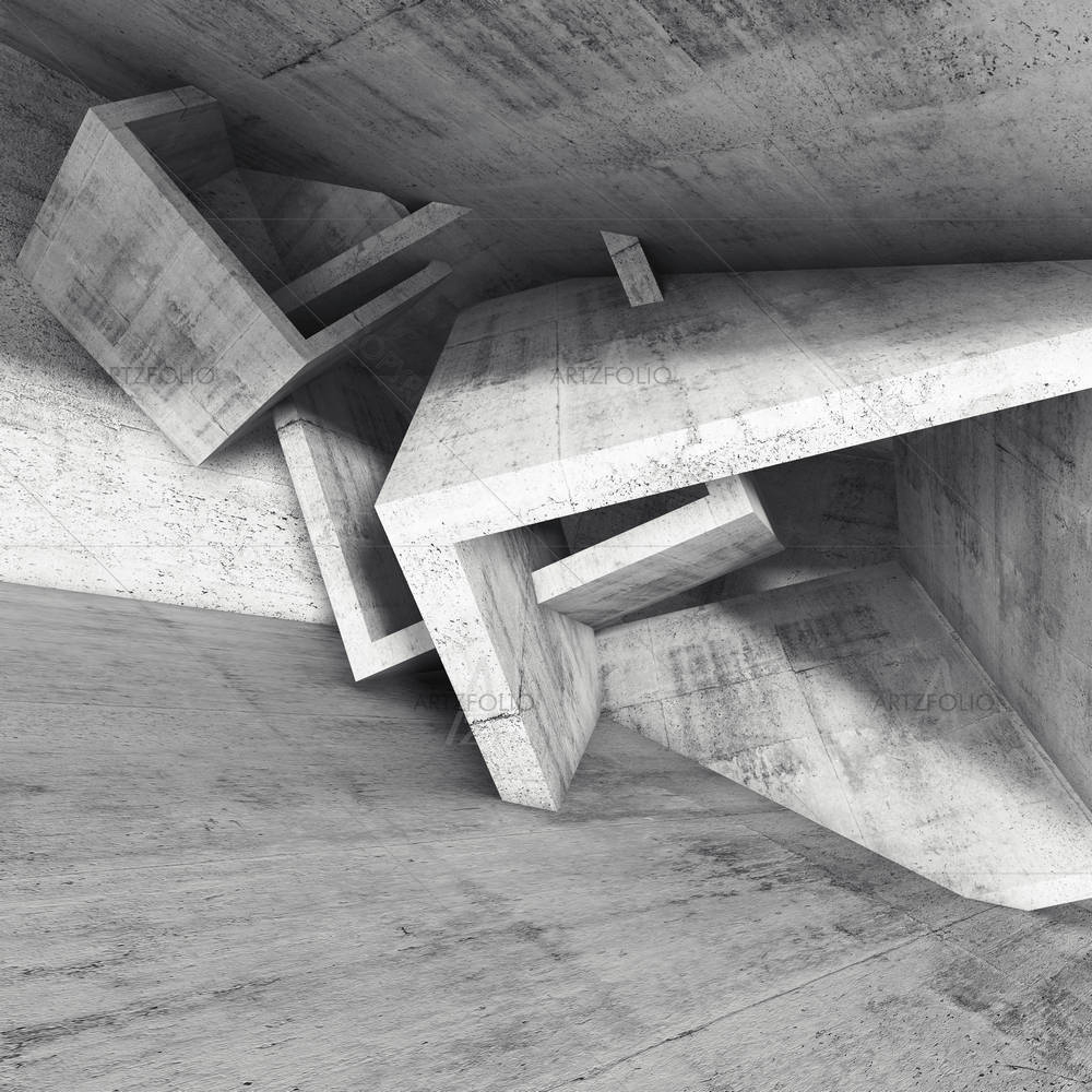 Concrete Room — Devotional custom art by ArtzFolio