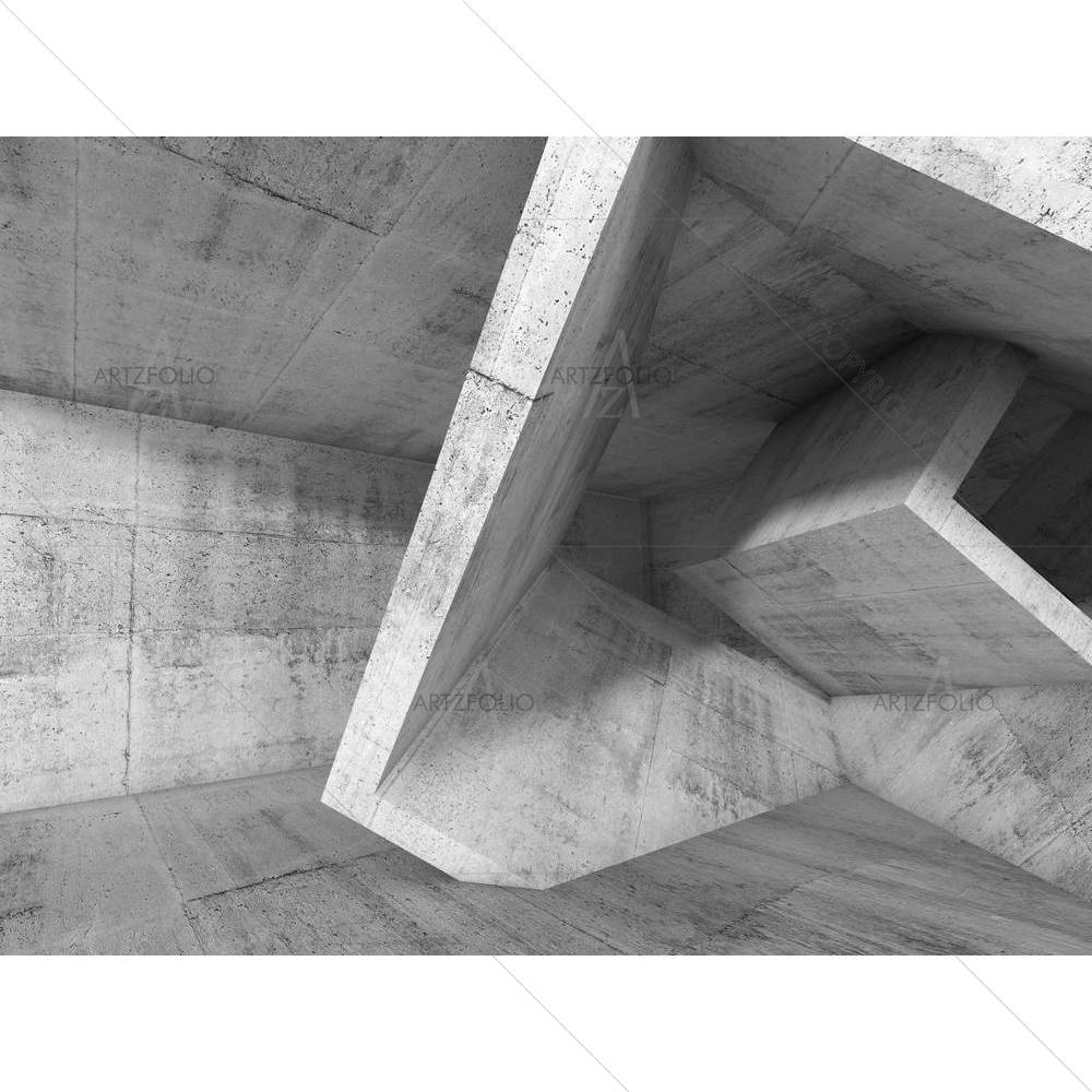 Chaotic Cubic Structures D2 — Abstract custom art by ArtzFolio