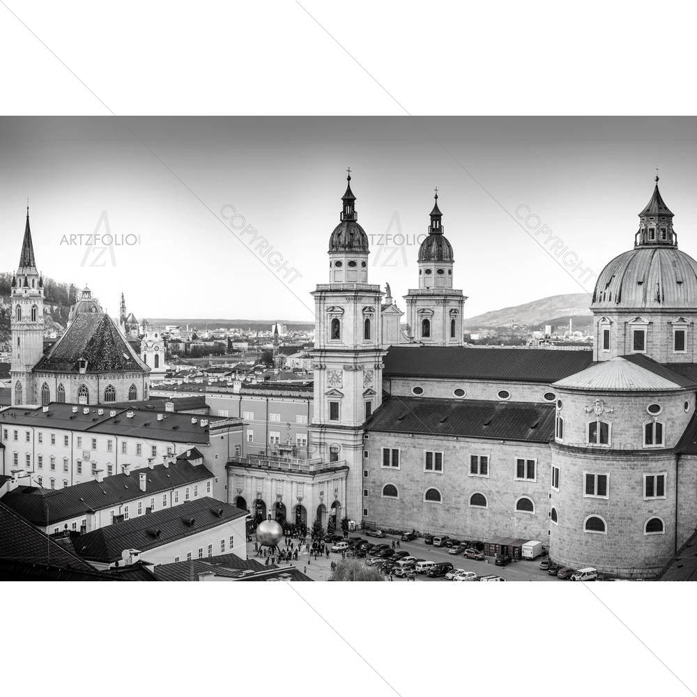 Historic City of Salzburg, Austria — custom-size art design 5007107