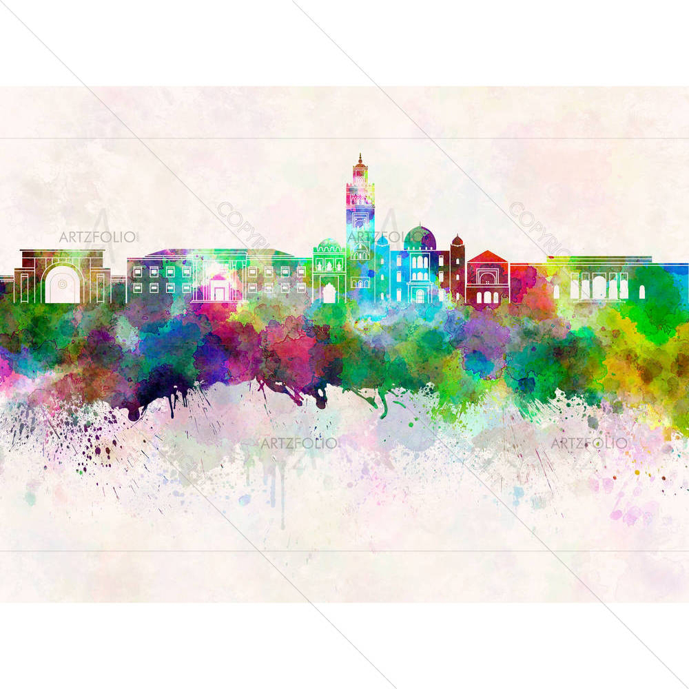 Marrakesh, western Morocco — custom-size art design 5007138