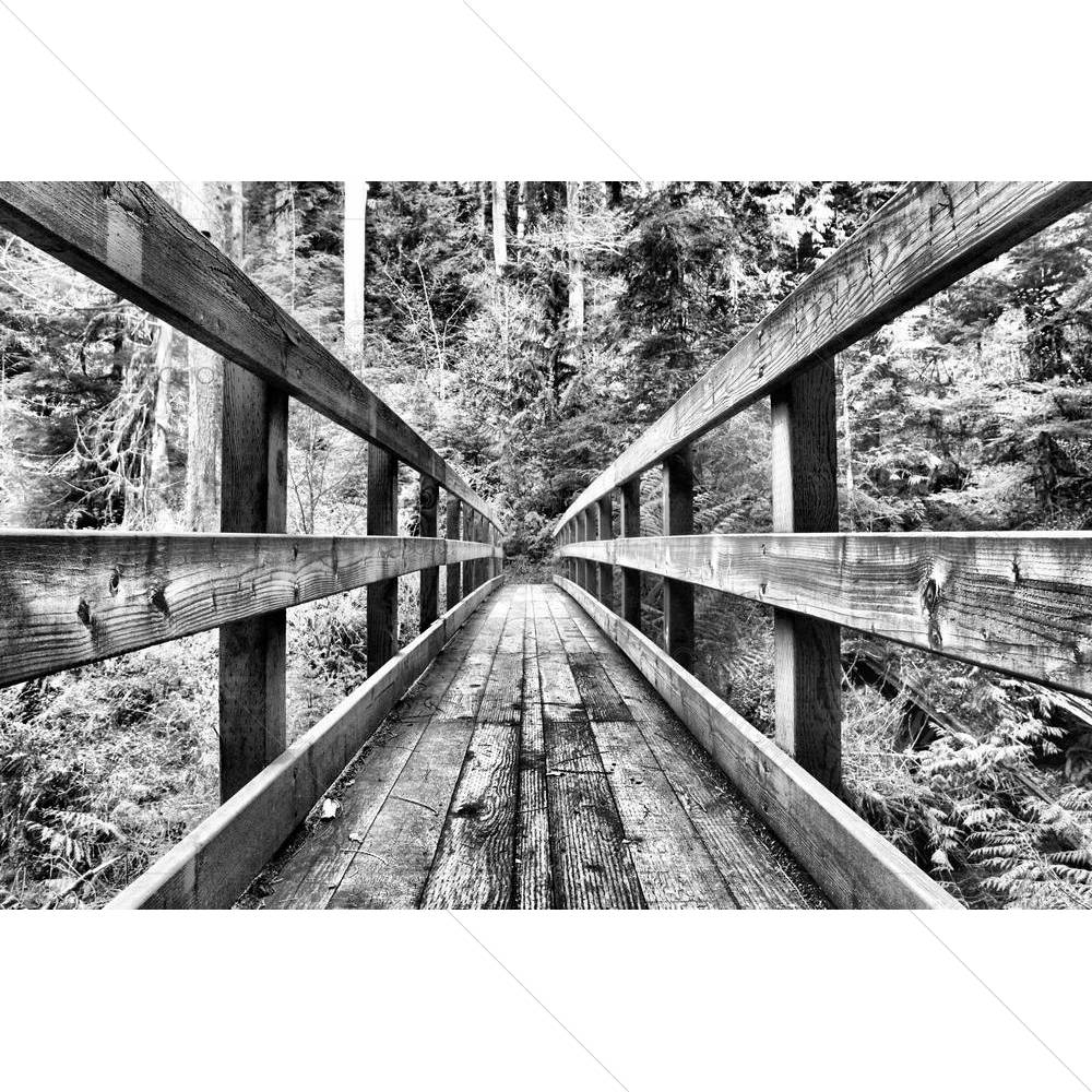 Wooden Bridge — Architecture custom art by ArtzFolio