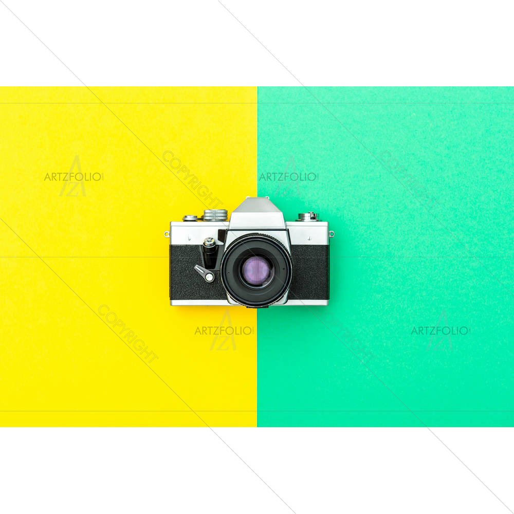 Vintage Camera D2 — Ancient custom art by ArtzFolio