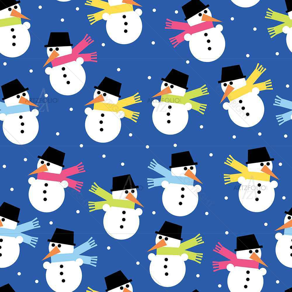 Snowman — custom-size art design 5007199
