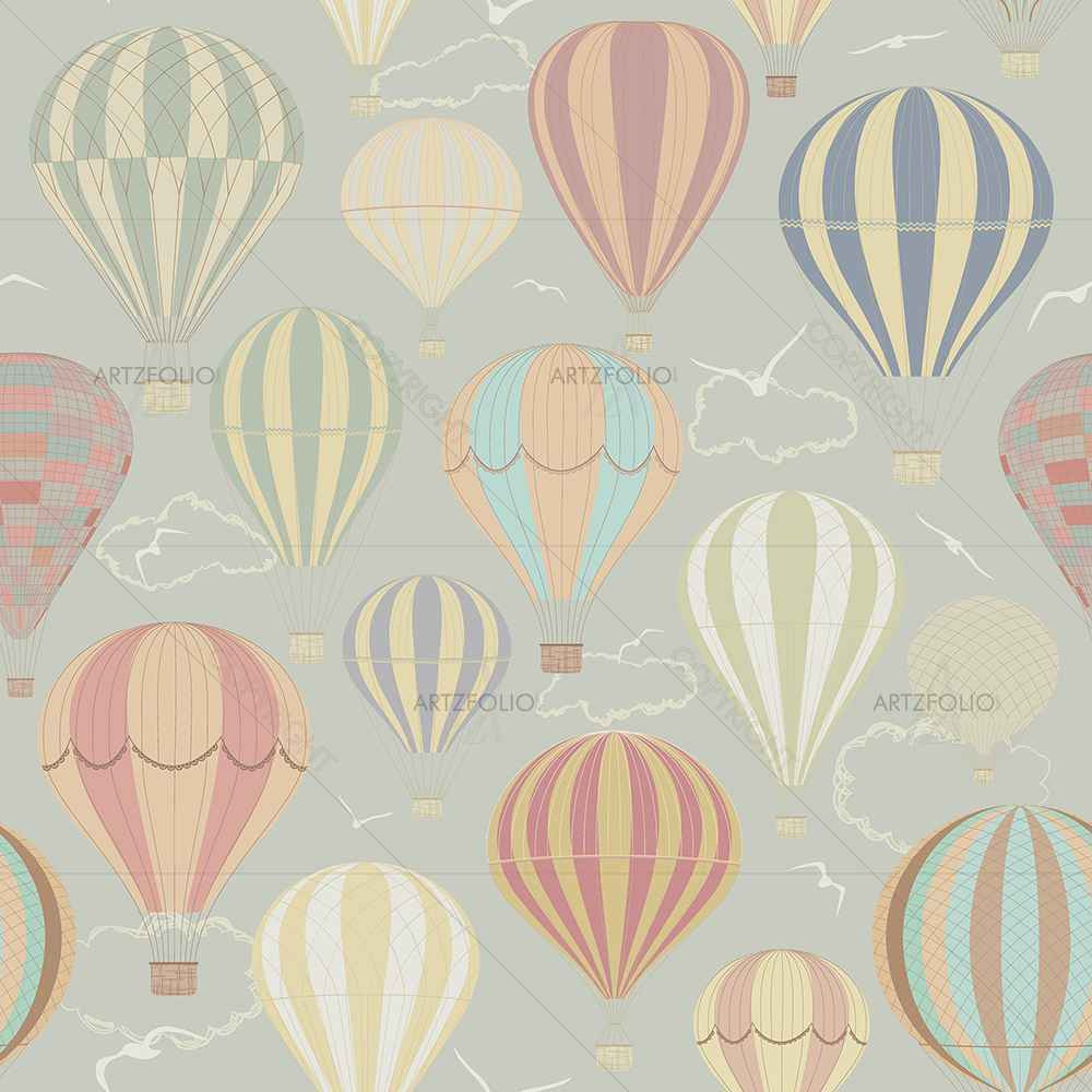 Air Balloons — custom-size art design 5007207