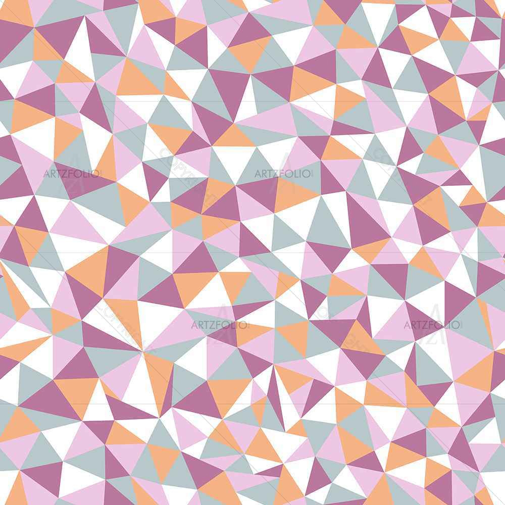 Mosaic Triangles — custom-size art design 5007228